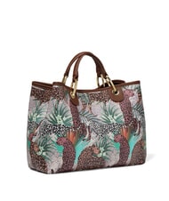 BRACCIALINI BETH SPECIAL Grand sac à main avec pochette jungle - Sacs pour Femme - 2