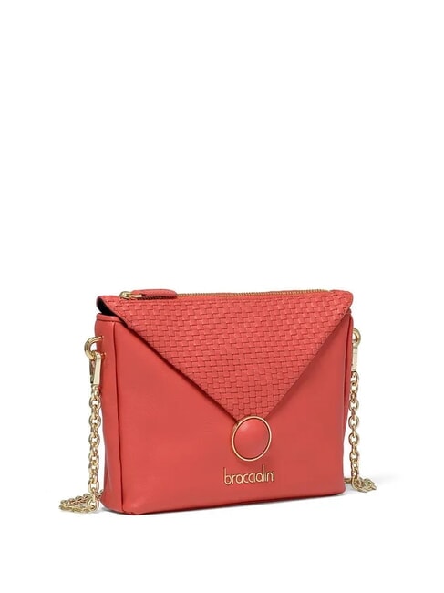 NAOMI Sac à bandoulière en cuir rouge - Sacs pour Femme