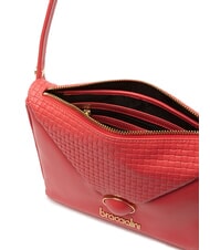 BRACCIALINI NAOMI Sac à bandoulière en cuir rouge - Sacs pour Femme - 4