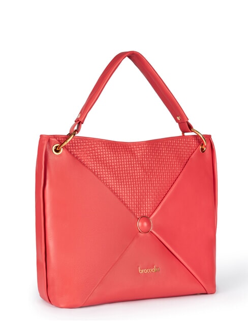 NAOMI Sac bandoulière hobo en cuir rouge - Sacs pour Femme