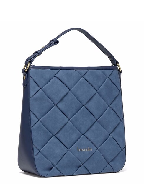 ICONS Sac bandoulière hobo avec bandoulière bleu - Sacs pour Femme