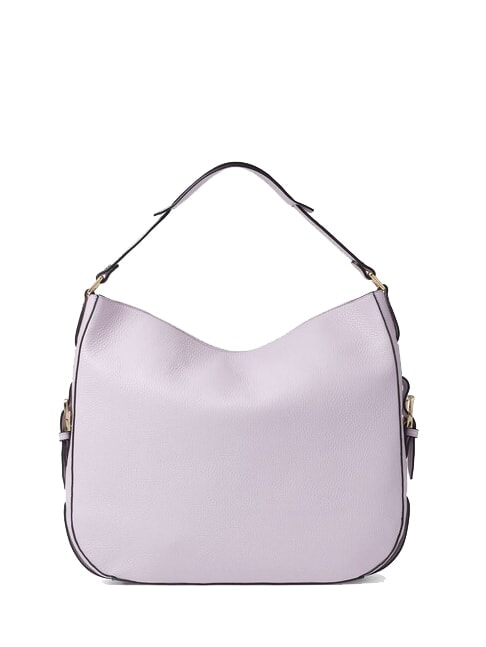 HELLEN Sac bandoulière hobo en cuir lilas - Sacs pour Femme