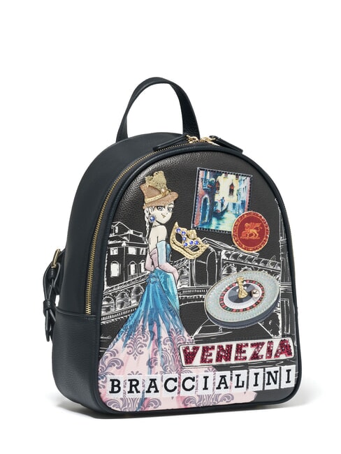 CARTOLINE Sac à dos rond VENICE multi - Sacs pour Femme