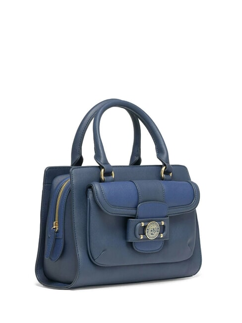 CHAIN Sac à main avec double bandoulière bleu - Sacs pour Femme