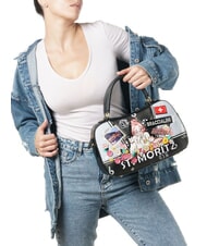 BRACCIALINI CARTOLINE Sac à bandoulière avec bandoulière multi - Sacs pour Femme - 5