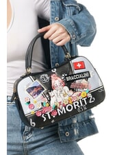 BRACCIALINI CARTOLINE Sac à bandoulière avec bandoulière multi - Sacs pour Femme - 6