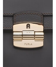 FURLA CLUB 2 Sac à bandoulière en cuir de veau sol - Sacs pour Femme - 3