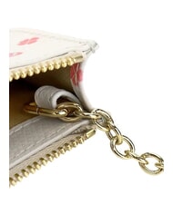 FURLA CAMELIA Porte-cartes en cuir avec porte-monnaie tons de guimauve - Portefeuilles Femme - 3