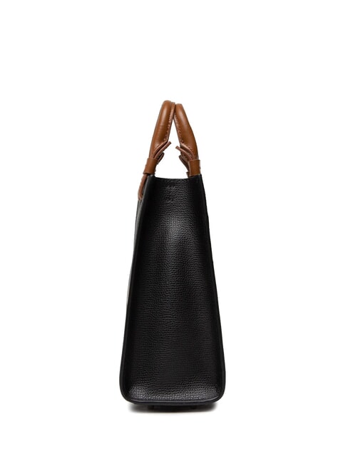 VARSITY STYLE Sac vertical en cuir avec bandoulière noir - Sacs pour Femme