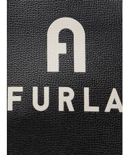 FURLA VARSITY STYLE Sac vertical en cuir avec bandoulière noir - Sacs pour Femme - 4