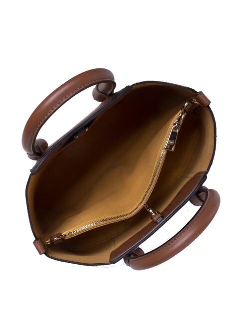 MIASTELLA sac cabas à imprimé Rome Cognac - Sacs pour Femme