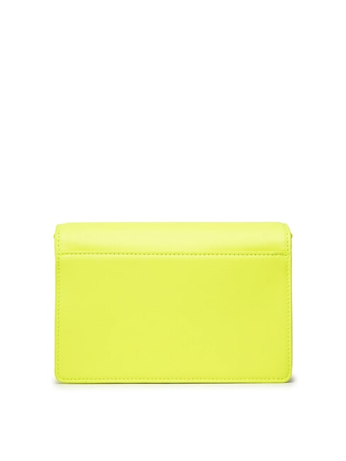 1927 SOFT Mini sac bandoulière en cuir nappa jaune fluo + noir - Sacs pour Femme
