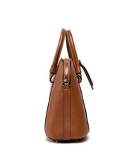 FURLA MIASTELLA Petit sac à main en cuir Cognac - Sacs pour Femme - 4