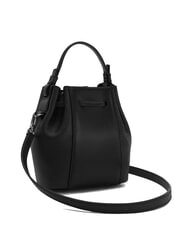 FURLA MIASTELLA Mini sac seau en cuir de veau Noir - Sacs pour Femme - 3