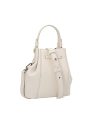 FURLA MIASTELLA Mini sac seau en cuir de veau talc - Sacs pour Femme - 2