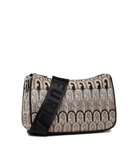 FURLA MOON Mini sac en tissu jacquard désert + tons noirs - Sacs pour Femme - 2