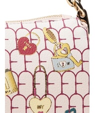 FURLA MOON Petit sac à bandoulière en cuir tons bon bon - Sacs pour Femme - 4