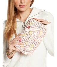 FURLA MOON Petit sac à bandoulière en cuir tons bon bon - Sacs pour Femme - 6