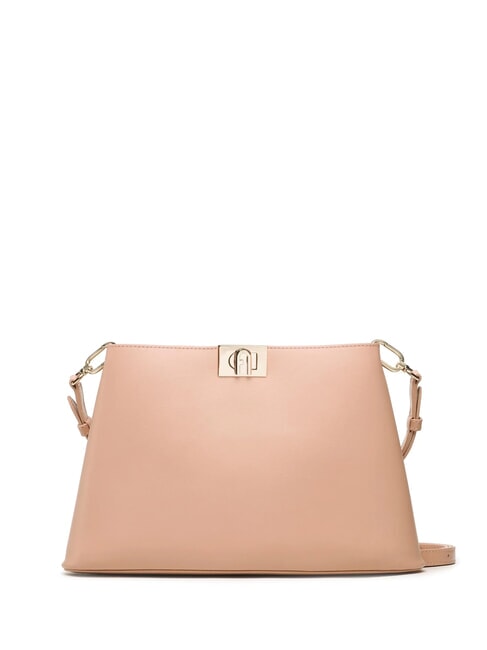 FLEUR Sac à bandoulière en cuir avec bandoulière camées - Sacs pour Femme