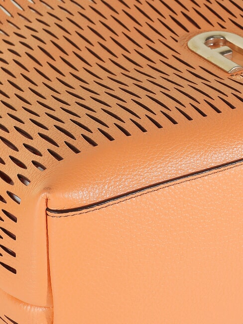 PRIMULA Sac bandoulière en cuir perforé coucher de soleil - Sacs pour Femme