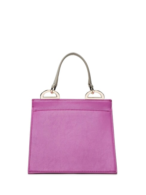 LINEA FUTURA Mini sac en cuir avec bandoulière violet+guimauve+greige+marbre c - Sacs pour Femme