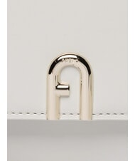 FURLA DIAMANTE Sacoche de cadre avec chaîne Guimauve - Sacs pour Femme - 3