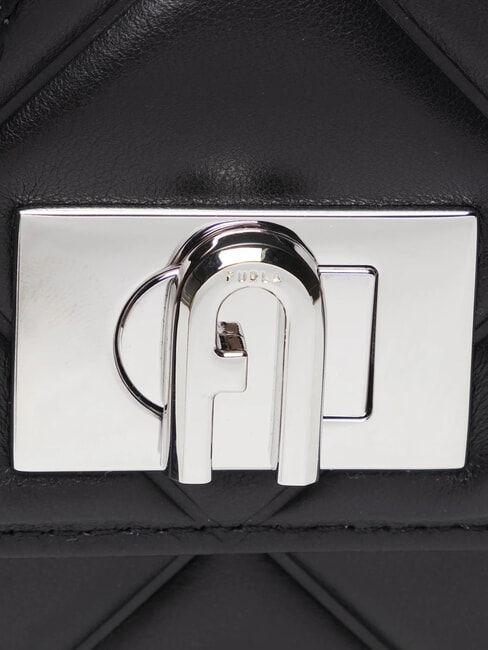 1927 Mini sac en cuir matelassé Noir - Sacs pour Femme