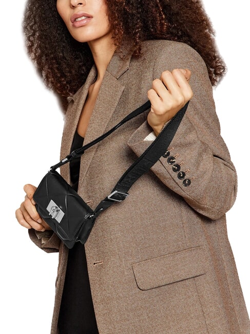 1927 Mini sac en cuir matelassé Noir - Sacs pour Femme