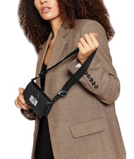 FURLA 1927 Mini sac en cuir matelassé Noir - Sacs pour Femme - 6