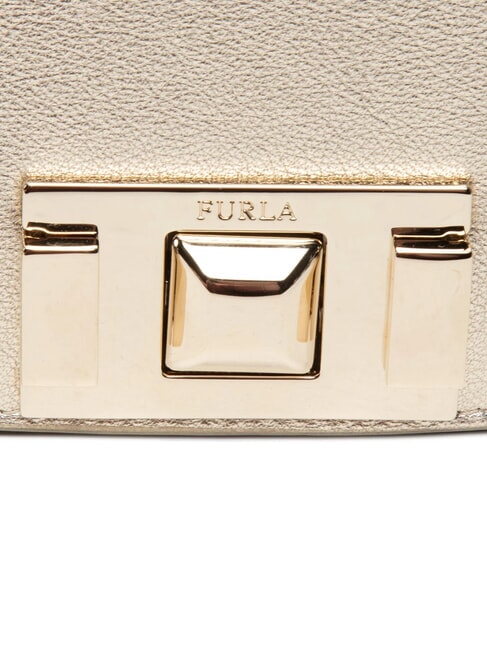 MIMI" Sac bandoulière convertible couleur platine - Sacs pour Femme