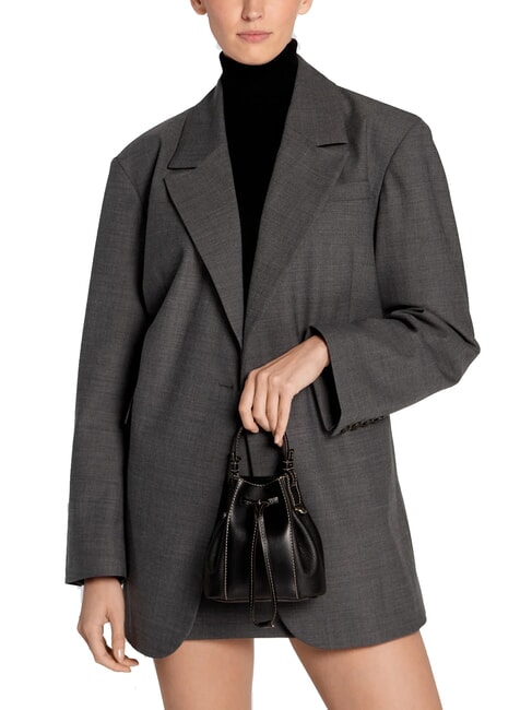 MIASTELLA Mini Seau à la main, avec bandoulière Noir - Sacs pour Femme