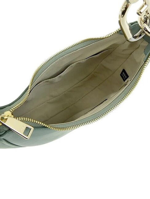 PRIMAVERA Petit sac à bandoulière en cuir de veau olive - Sacs pour Femme