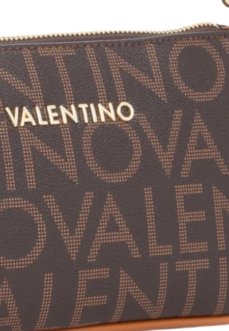 REGINA RE Sac sous le bras avec imprimé logo sur toute la surface foncé/naturel - Sacs pour Femme