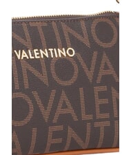 MARIO VALENTINO REGINA RE Sac sous le bras avec imprimé logo sur toute la surface foncé/naturel - Sacs pour Femme - 4