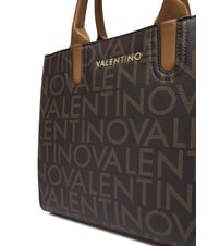 MARIO VALENTINO REGINA RE Sac à main avec logo imprimé sur toute la surface foncé/naturel - Sacs pour Femme - 3