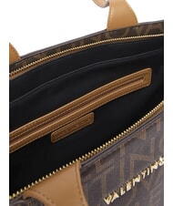 MARIO VALENTINO REGINA RE Sac shopping à bandoulière avec logo intégral foncé/naturel - Sacs pour Femme - 5