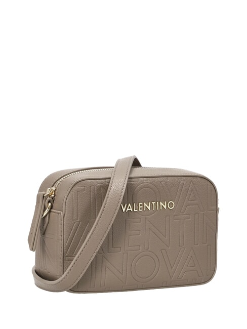 PANSY Sacoche pour appareil photo avec deux bandoulières taupe - Sacs pour Femme