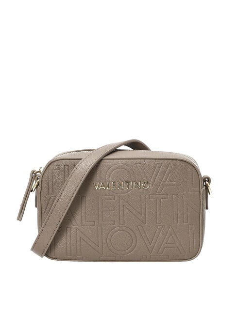 PANSY Sacoche pour appareil photo avec deux bandoulières taupe - Sacs pour Femme