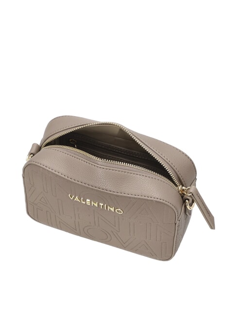 PANSY Sacoche pour appareil photo avec deux bandoulières taupe - Sacs pour Femme