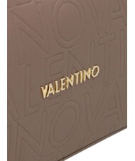 MARIO VALENTINO PANSY Sac à main avec deux bandoulières taupe - Sacs pour Femme - 4