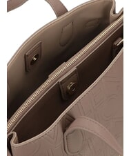 MARIO VALENTINO PANSY Sac à main avec deux bandoulières taupe - Sacs pour Femme - 5