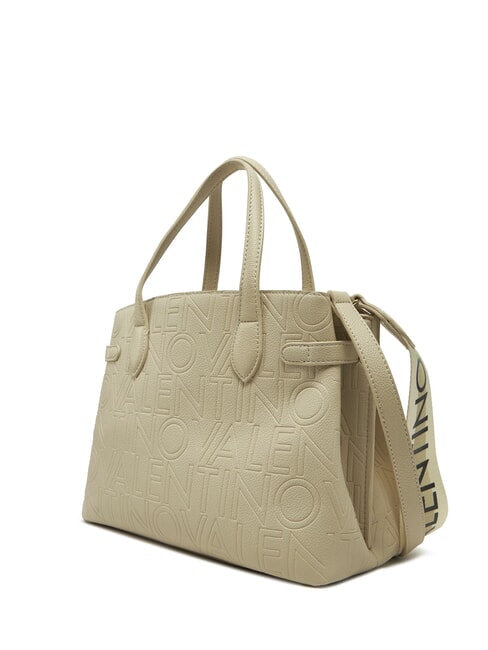 PANSY Sac à main avec deux bandoulières écru - Sacs pour Femme