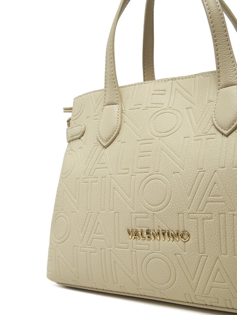 PANSY Sac à main avec deux bandoulières écru - Sacs pour Femme