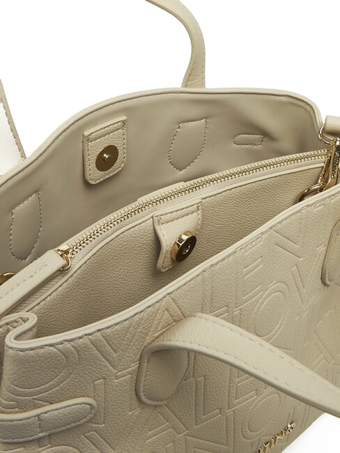 PANSY Sac à main avec deux bandoulières écru - Sacs pour Femme