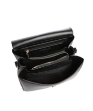 MARIO VALENTINO ALEXIA Sac avec logo en m&eacute;tal sur la bandouli&egrave;re noir - Sacs pour Femme - 4