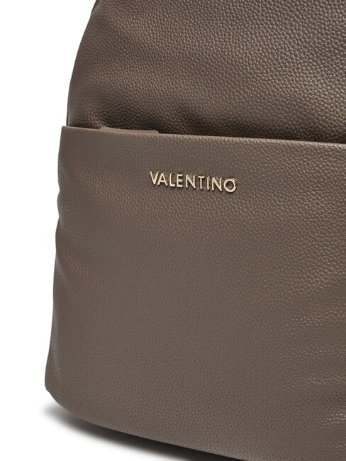 NEVER Sac à dos rond avec poche taupe - Sacs pour Femme