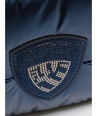 BLAUER PADDED NYLON Sac à dos avec logo en strass BLEU - Sacs pour Femme - 3