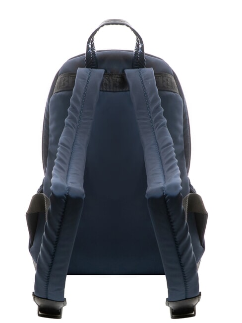 PADDED NYLON Sac à dos avec logo en strass BLEU - Sacs pour Femme