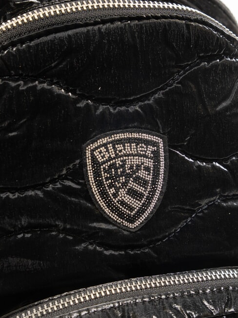 SOFTY Sac &agrave; dos matelass&eacute; avec poche NOIR - Sacs pour Femme