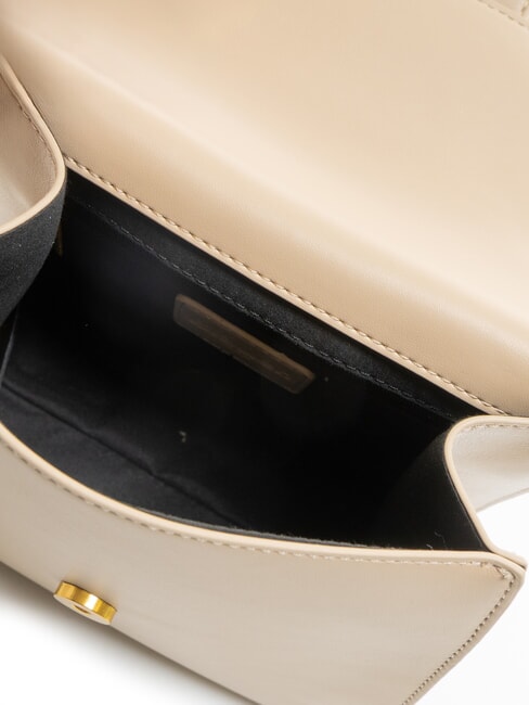 LADY B Mini sac à main avec bandoulière beige - Sacs pour Femme